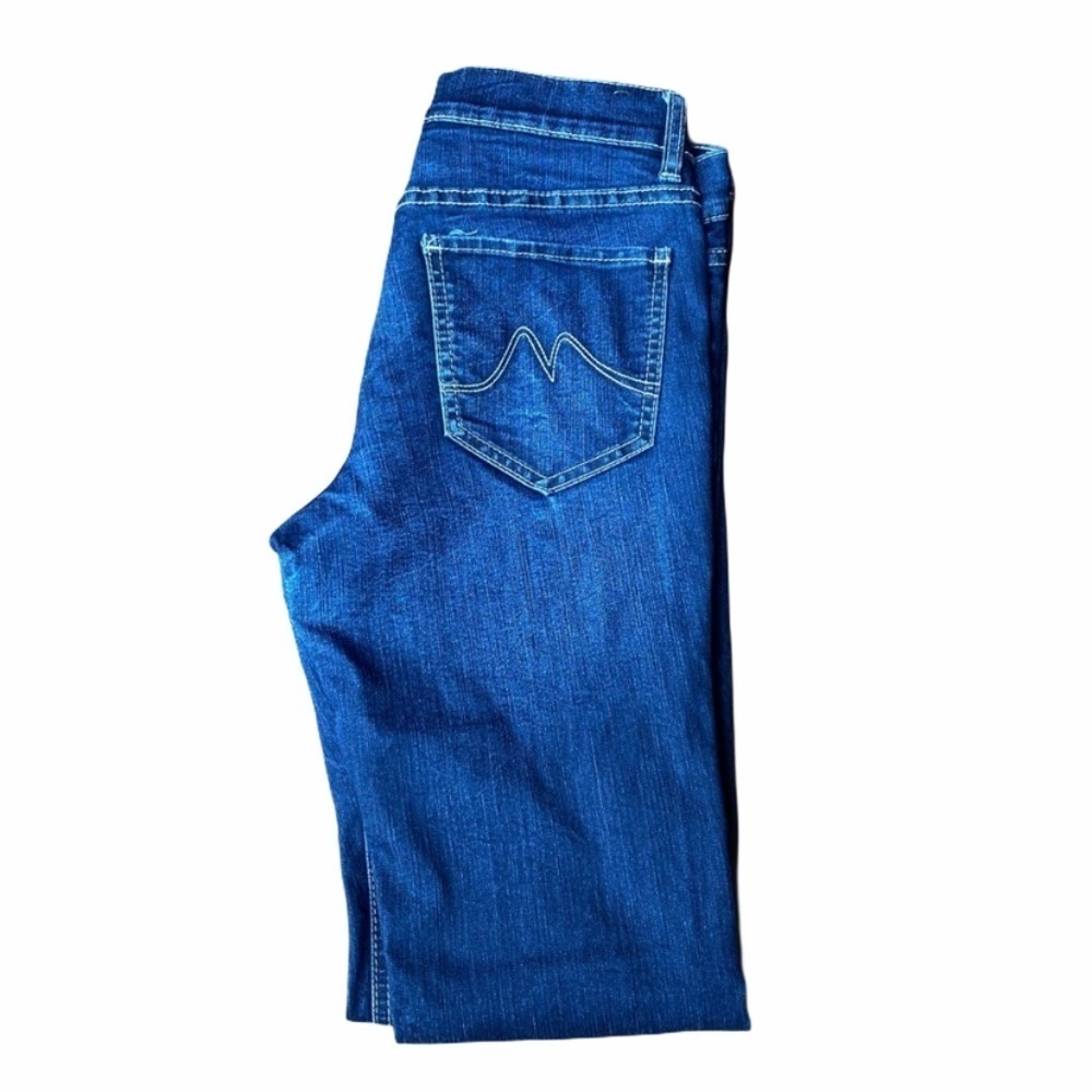 NY&C Lower Waist Bootcut Blue Jeans Size 4 Petite